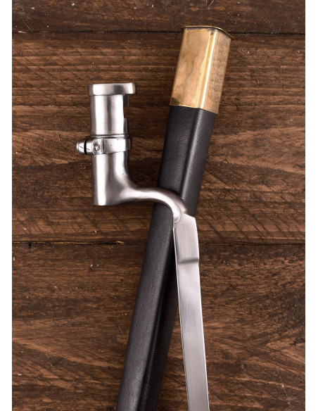 Enfield bajonet met schede (52,5 cm.) Enfield bajonet met schede (52,5 cm.)