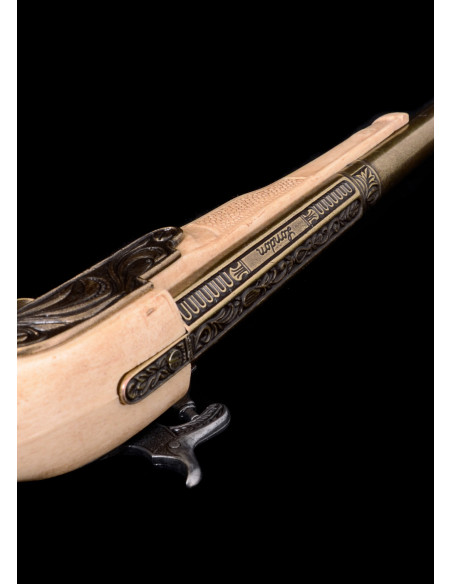 Pistola de duelo decorativa de chispa...