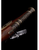 Piratenpistole, Typ Donnerbüchse, Steinschloss Ziersteinschloss (18. Jahrhundert)