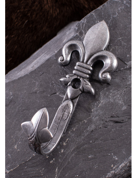 Set 2 soportes medievales plateados...