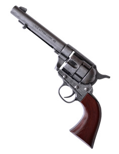 Colt 45 revolver, blåt Peacemaker, årgang 1873