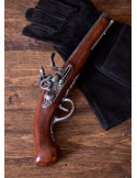 Frans flintlock decoratief vuursteenpistool (18e eeuw)
