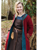 Vikingschort Tinna in bruine katoen