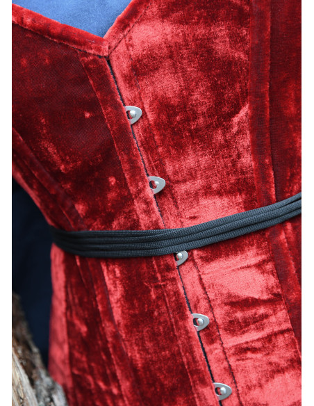 Mittelalterliches Korsett über der...