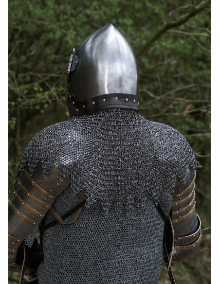 Bischofsumhang BMSB schwarzes Kettenhemd