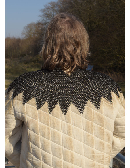 Bischofsmantel Schwarzes Kettenhemd