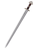 Wikingerschwert aus Damaststahl, 94 cm.