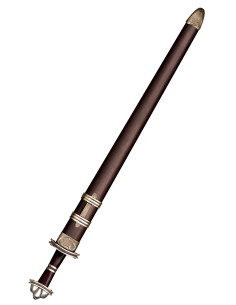 Espada Vikinga en Acero de Damasco, 94 cm. 2