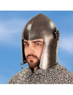 Bacinete medieval con visor, S. XV 2