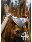 Wikinger-Mammen-Axt mit Gravuren, 60 cm.