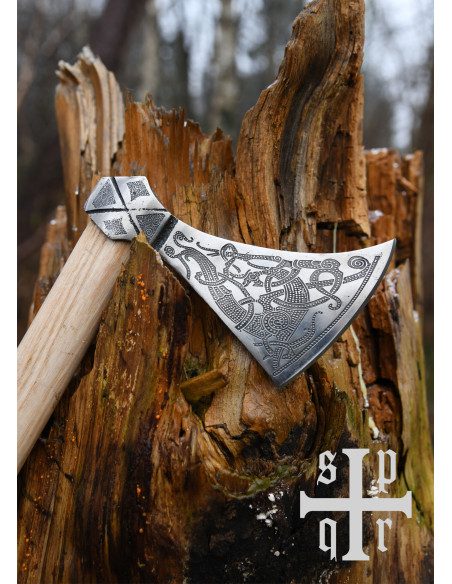 Hacha Vikinga Mammen con grabados, 60... Hacha Vikinga Mammen con grabados, 60...