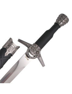 Daga Geralt de Rivia, The Witcher, mango negro (40 cm.) 2