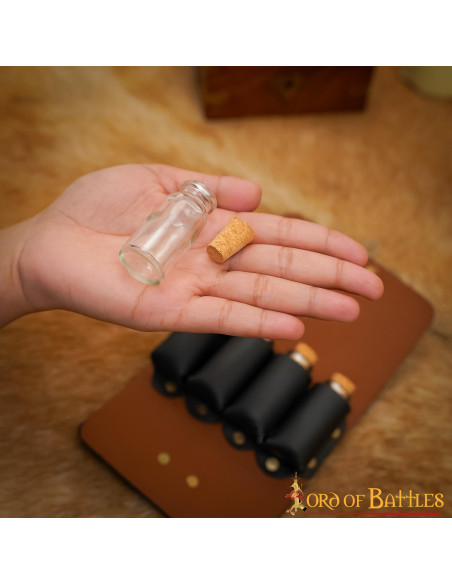 Druids taske med 4 beholdere til...