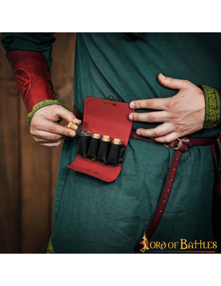 Druidens taske med 4 beholdere til...