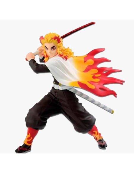 Katana vuur van Rengoku Kyojuro van...