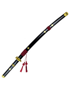 One Piece Enmas schwarzes Katana (97 cm). 2