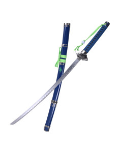 Blaues Exorzist-Deko-Katana (107 cm) 2