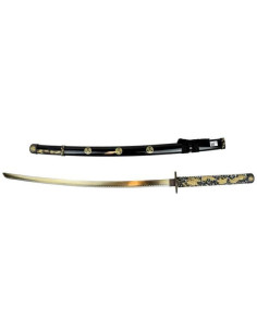 Decoratieve katana de gouden draak (95 cm.)
