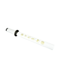 Witte sier Japanse tanto (42,5 cm.)