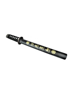 Schwarzes ornamentales japanisches Tanto (42,5 cm).