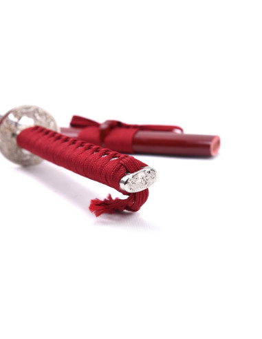 Sier Katana Diamant Draak (103 cm.)