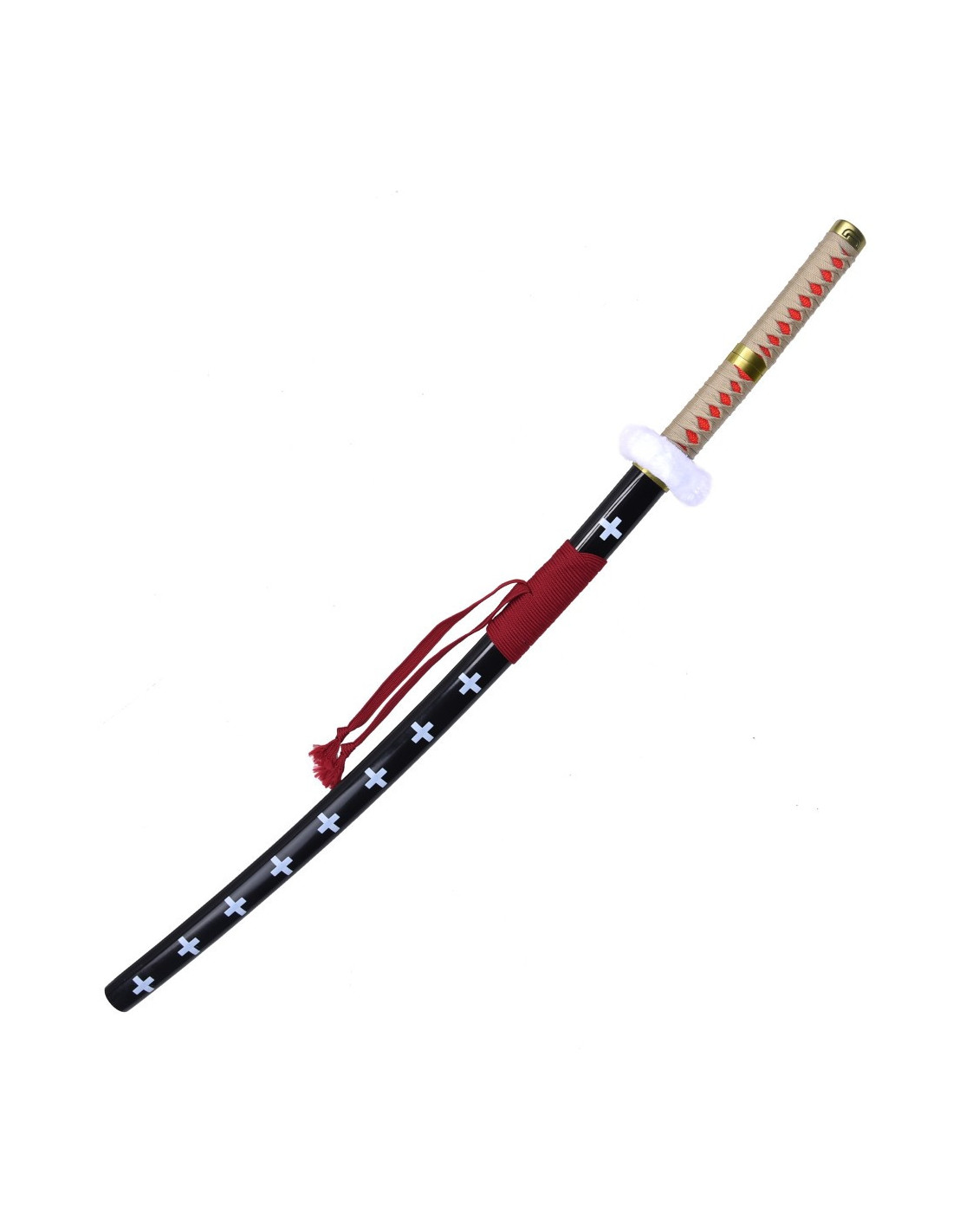 Katana Sandai Kitetsu Roronoa Zoro Decorativa (One Piece) — Armaduras  Medievales