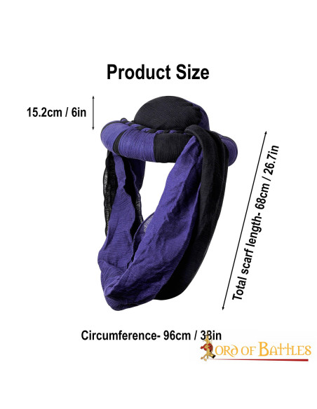 Desert Bedouin Turban - blå