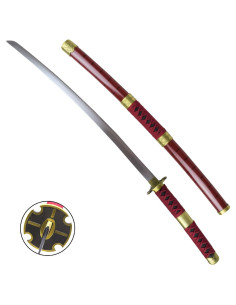 Katana Roronoa Zoro, Sandai Kitetsu, aus One Piece (104 cm.)