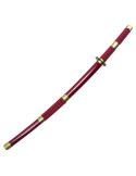 Katana Roronoa Zoro, Sandai Kitetsu, aus One Piece (104 cm.)