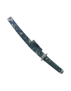 Tanto ornamental film i blå toner (55 cm.)