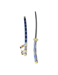 Tachi japonés decorativo - azul (100 cm.)