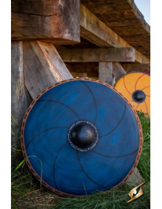 Gastir Vikingschild voor LARP (Blauw)