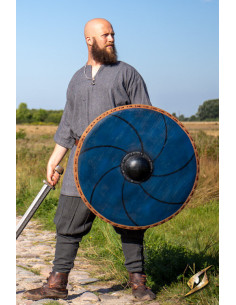 Gastir Viking Shield til LARP (blå) 2
