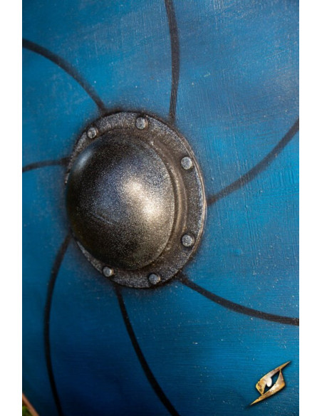 Escudo Vikingo Gastir para LARP (Azul)