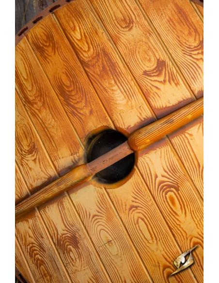 Gastir Viking Shield til LARP (blå)