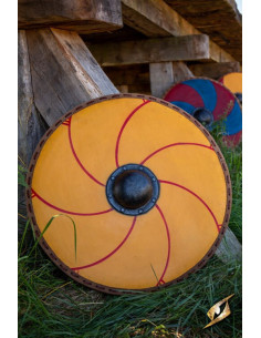 Escudo Vikingo Gastir para LARP (Amarillo)
