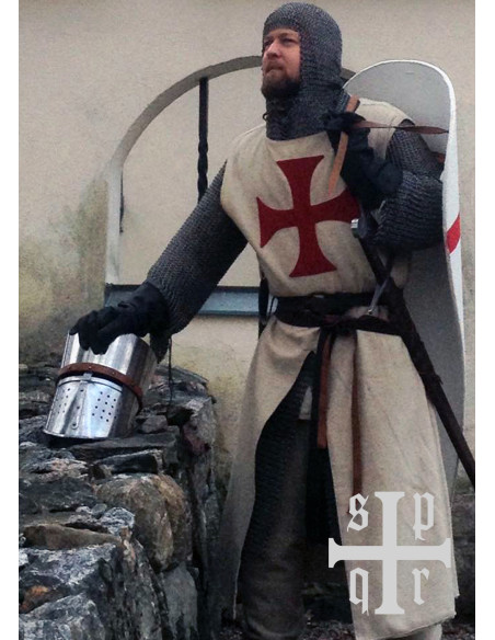 Autentisk Templar tabard, one size