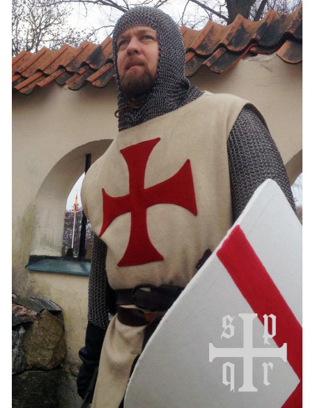 Autentisk Templar tabard, one size