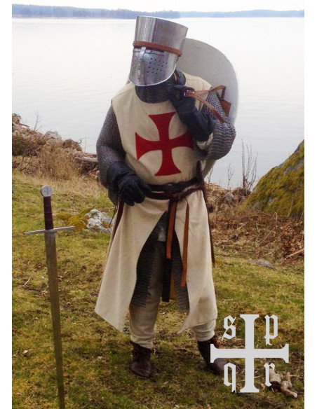Authentieke Templar tabberd, one size