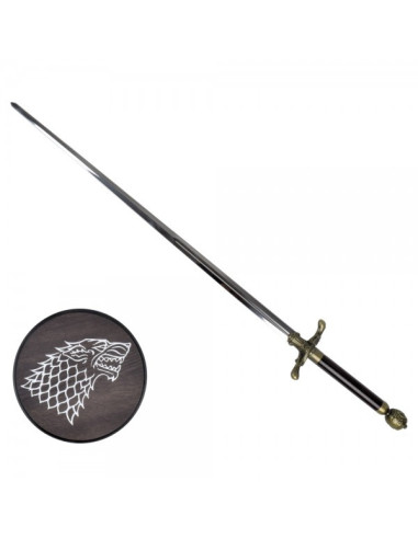 Arya Stark sværd fra Game of Thrones med støtte (81 cm.)