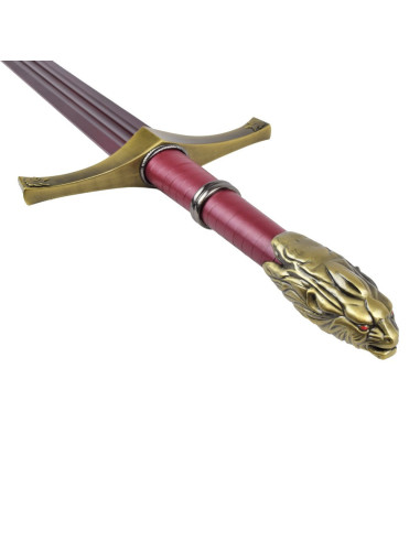 Espada Roja Oathkeeper , Guardajuramentos. NO Oficial (107,5 cm.)