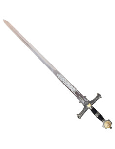 King Solomon decoratief zwaard, met schede (123 cm.) 2