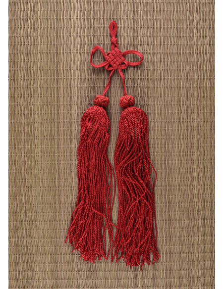 Borla roja para espadas de Tai Chi y... Borla roja para espadas de Tai Chi y...