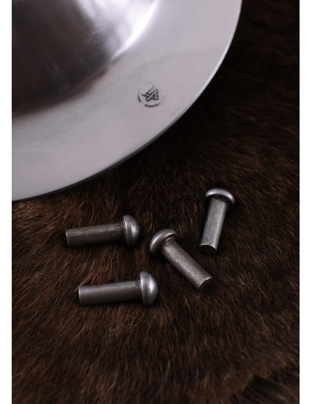 Umbo mediano en acero para escudos...