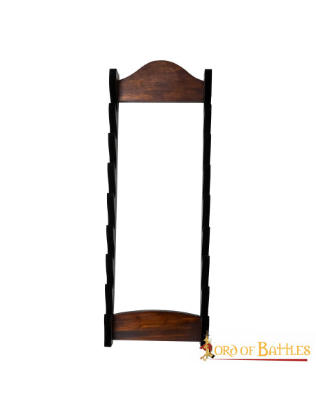 Soporte de pared para 8 espadas y... Soporte de pared para 8 espadas y...