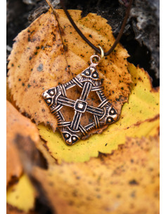 Colgante Cruz Vikinga en bronce 2