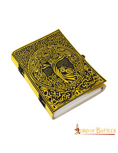Celtic Tree of Life leren dagboek (17,7x12,7 cm.)