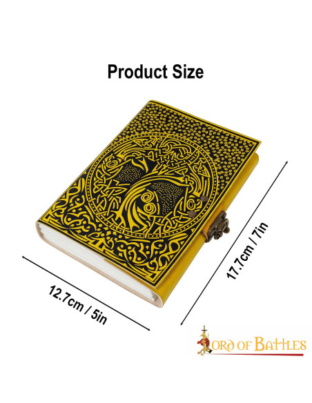 Celtic Tree of Life læderdagbog...