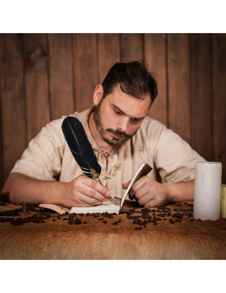 Keltisk drage-læderjournal (17,7x12,7...