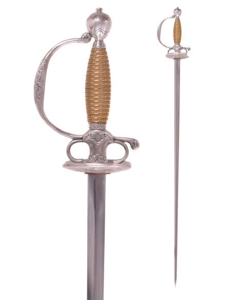 Schots hofzwaard, 18e eeuw (96,8 cm.)